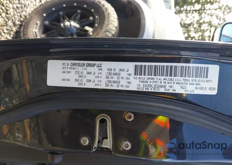 2014 Ram 2500 Laramie из США, поврежденный, VIN 3C6UR5KL3EG208492